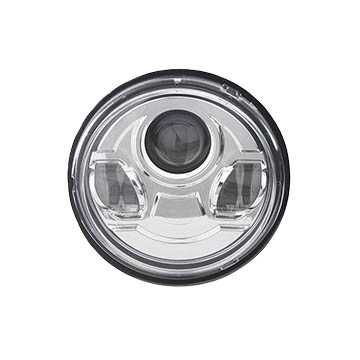 5 3/4 Inch Heated Lens LED Projector Headlight