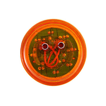 Тркалезна запечатена LED маркер од 2,5 инчи и светло за клиренс